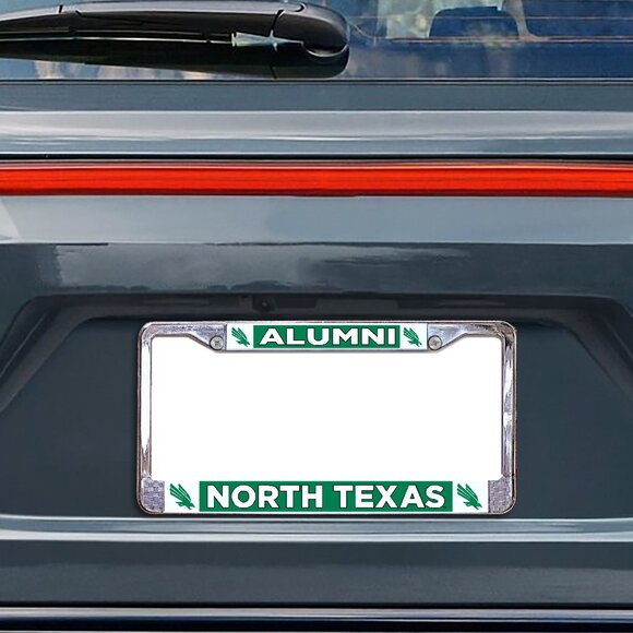 University of North Texas Alumni Metal Tag Frame (Officially Licensed Product) - Picture 2 of 3